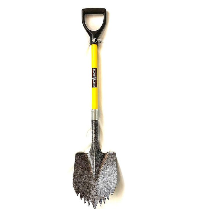Krazy Beaver Shovel - Silver Vein with Yellow Handle