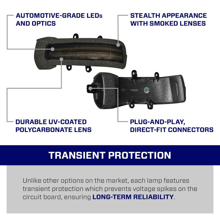 LED Mirror Lights for 2012-2015 Toyota Tacoma