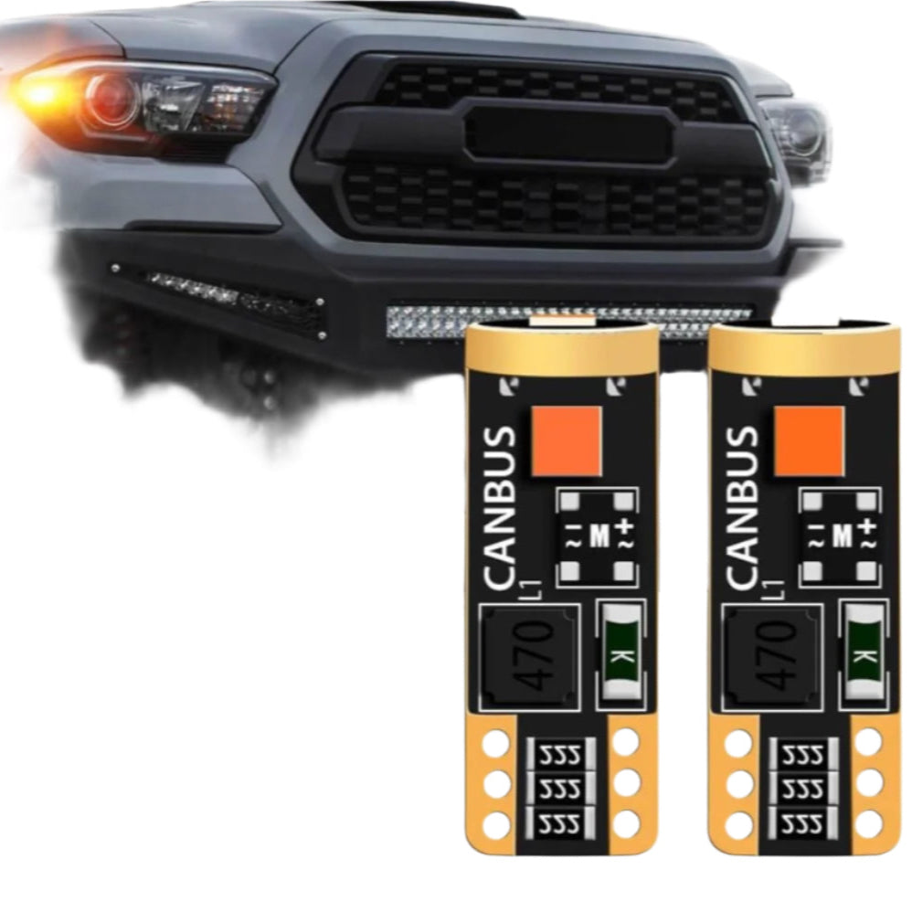 Lasfit Front Side Marker LED Lights fits 2005-2023 Toyota Tacoma