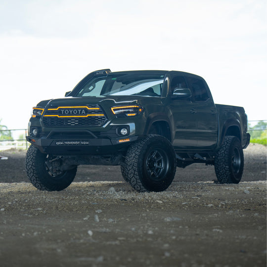 2016 2023 Toyota TRD Pro Style Grille Light Bar Grille