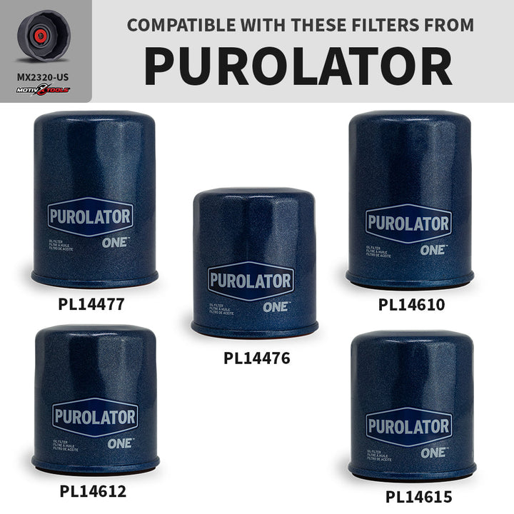 64.3mm 14 Flute Oil Filter Wrench