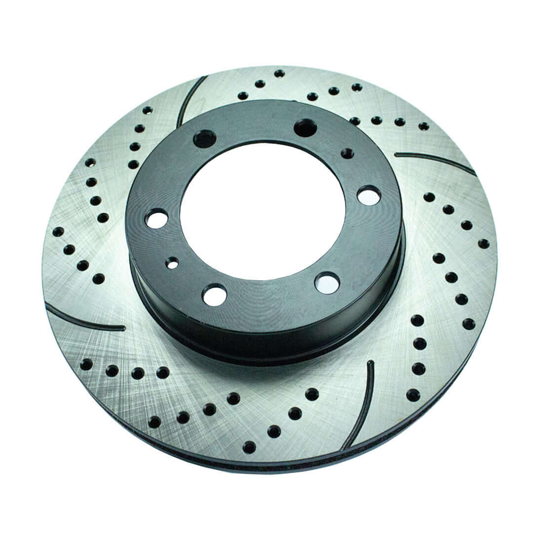 Safe & Silent Halt Bundle | Rotors + Ceramic Brake Pads (5 LUG) Pack