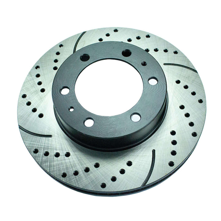 Safe & Silent Halt Bundle | Rotors + Ceramic Brake Pads (5 LUG) Pack