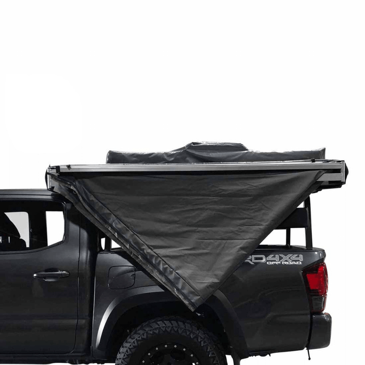 Nomadic Awning 180 Degree - Dark Gray Cover with Black Cover