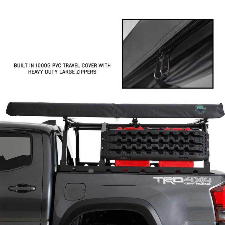 Nomadic Awning 2.0 - 6.5' With Black Cover