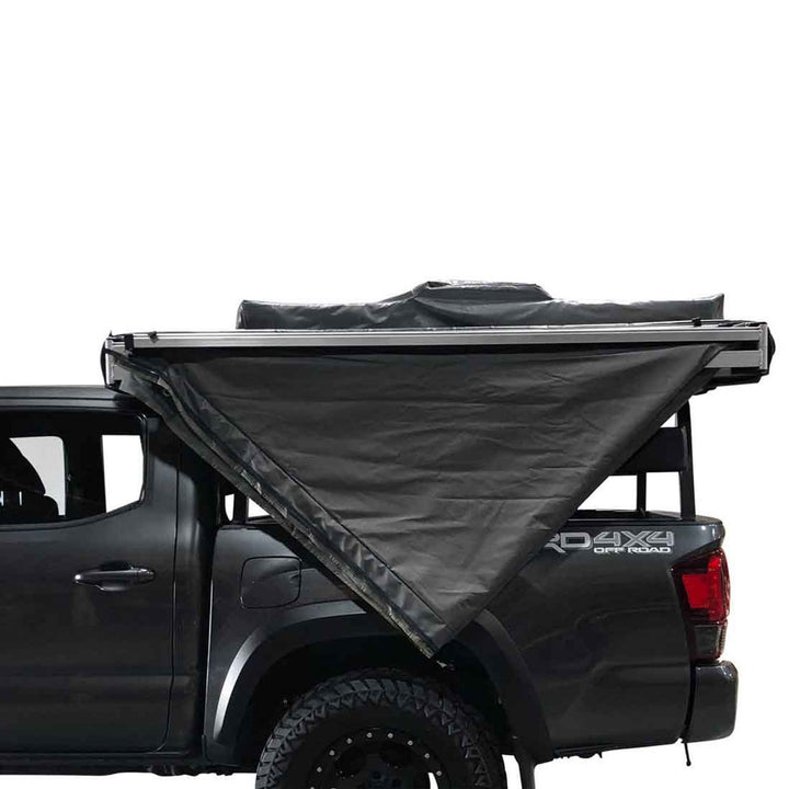 Nomadic Awning 270 Degree - Dark Gray with Black Cover