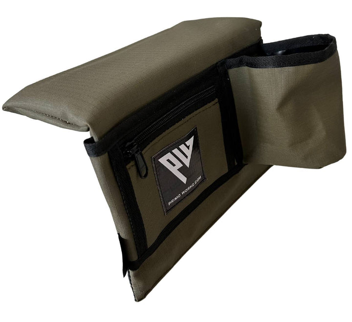 Armrest with Cupholder | Olive Ripstop | Driver Side