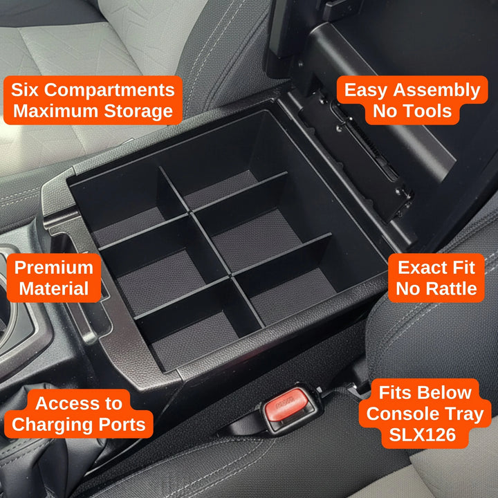 Organizer Set: Console, Glove Box & Tray fits 2016-2023 Toyota Tacoma