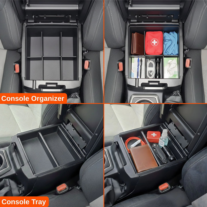 Organizer Set: Console, Glove Box & Tray fits 2016-2023 Toyota Tacoma