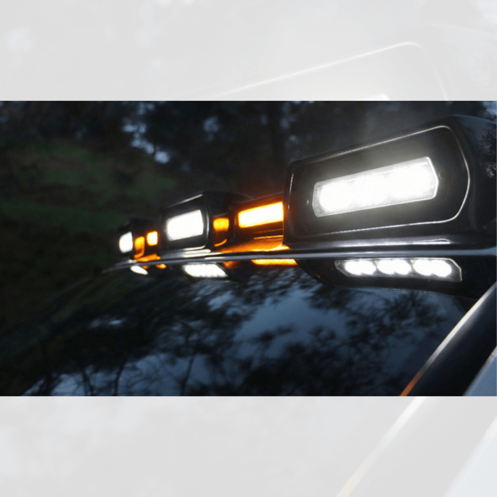 PRO Integrated Roof Visor & Light System fits 2024+ Toyota Tacoma