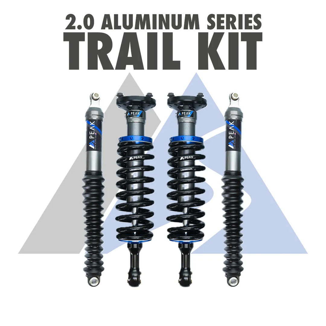 Peak 2.0 Aluminum Series Trail Kit Fits 2024+ Toyota Tacoma