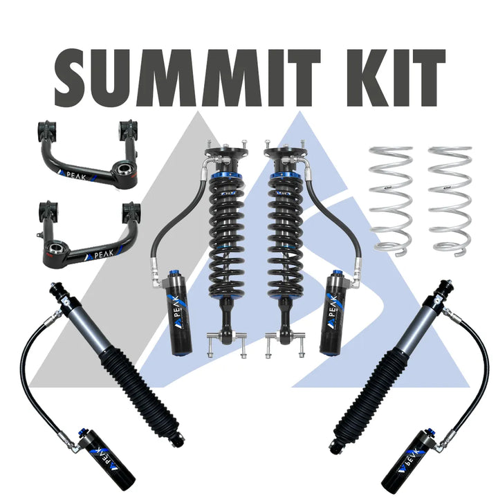 Peak Suspension 2.5″ DSC Coilovers Summit Kit Fits 2024+ Toyota Tacoma