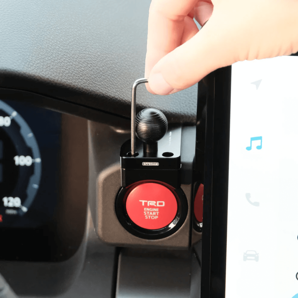 Phone Mount Fits 2024+ Toyota Tacoma & 2025+ 4Runner