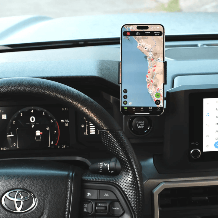 Phone Mount Fits 2024+ Toyota Tacoma & 2025+ 4Runner