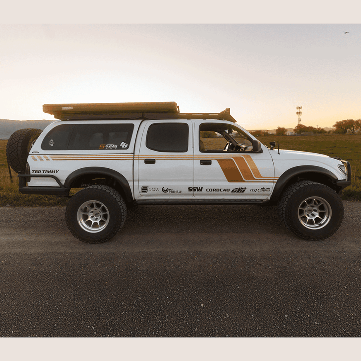 Prinsu Pro Double Cab Cab Rack Fits 1995-2004 Toyota Tacoma