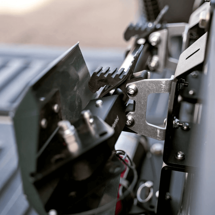 Quick Fist Mounts & Clamps for Molle Panels & Truck Beds | Pair