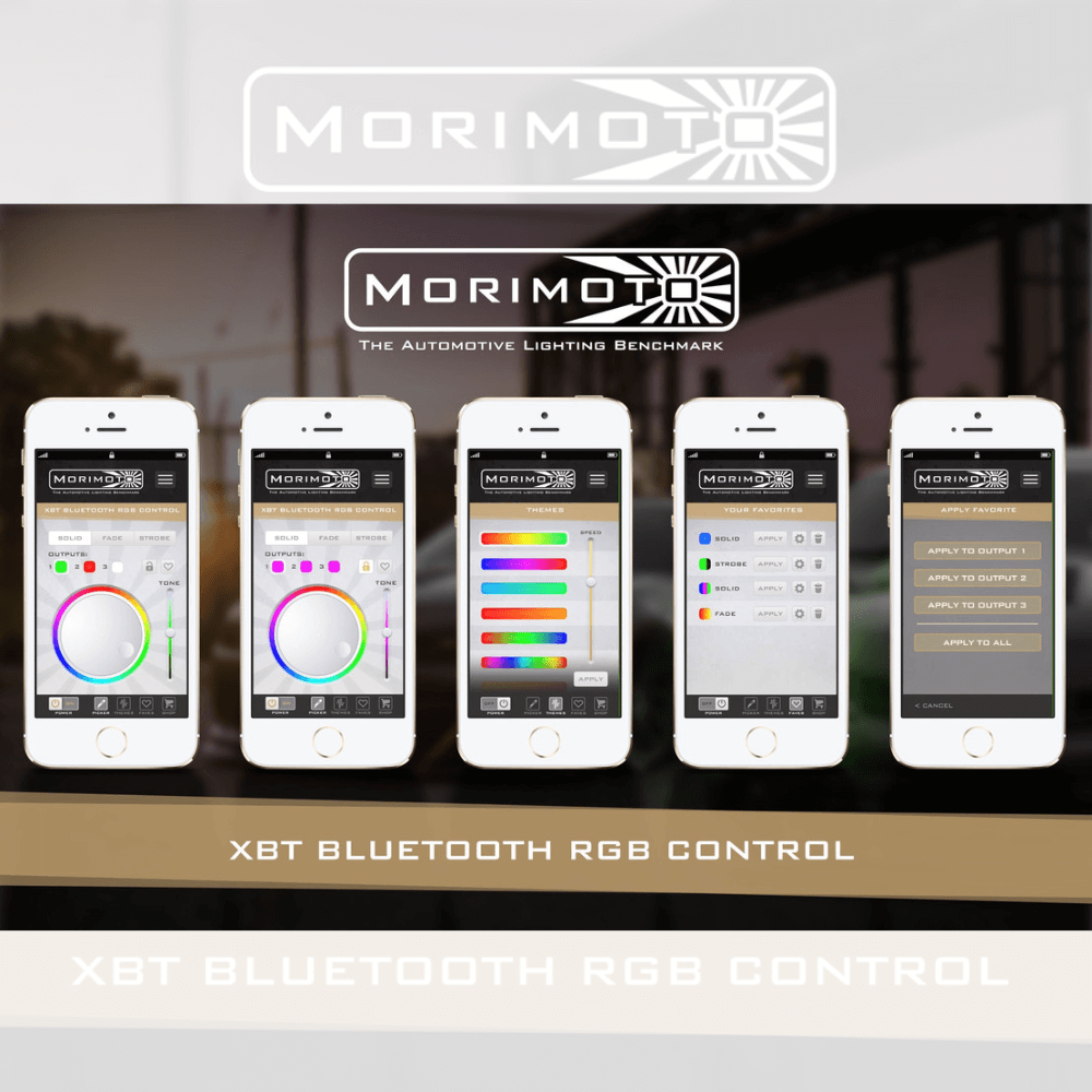RGB Controller: MORIMOTO XBT Bluetooth | 1.4 version