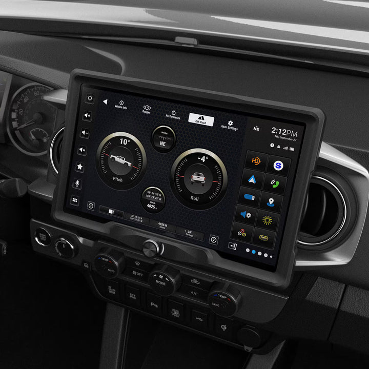 Radio Replacement Kit - Includes 12.8" Horizon 12 Touchscreen Radio & Plug and Play Installation Fits 2016-2023 Toyota Tacoma