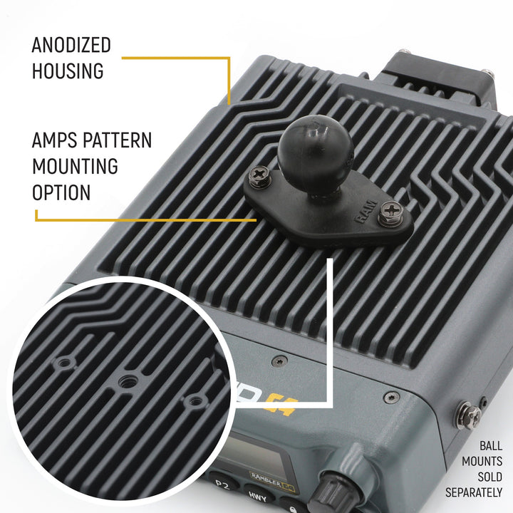 Rambler G4 GMRS Mobile Radio with Antenna Radio Kit