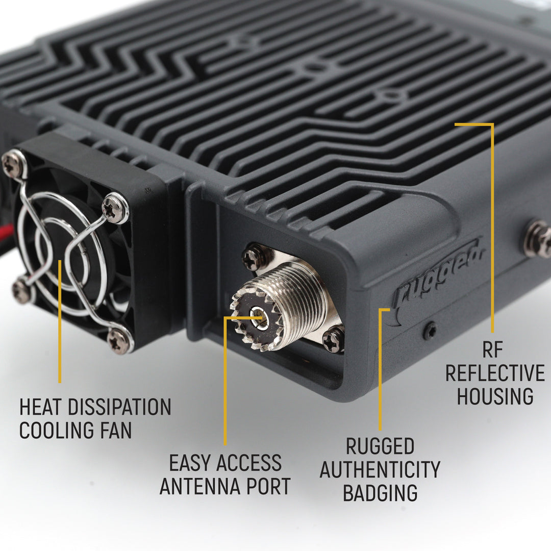 Rambler G4 GMRS Mobile Radio with Antenna Radio Kit