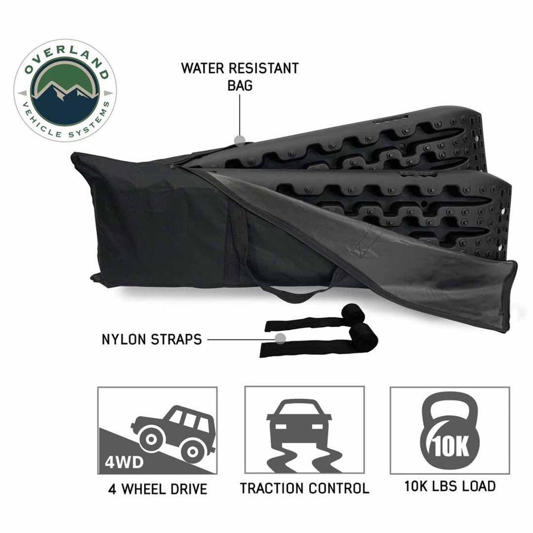 Recovery Ramp With Pull Strap and Storage Bag - Gray/Black Universal