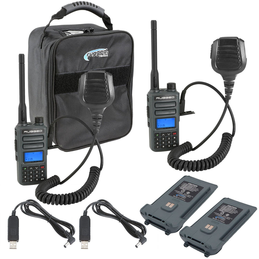 Rugged Adventure Pack | Two Way Handheld Radios