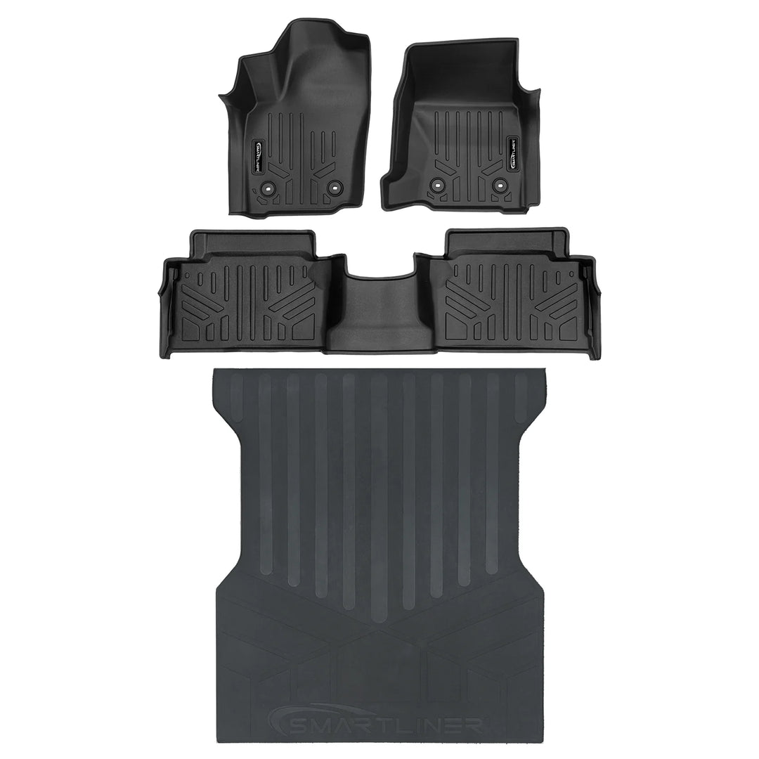 SMARTLINER All Weather Custom Fit Floor Liner fits 2024+ Toyota Tacoma