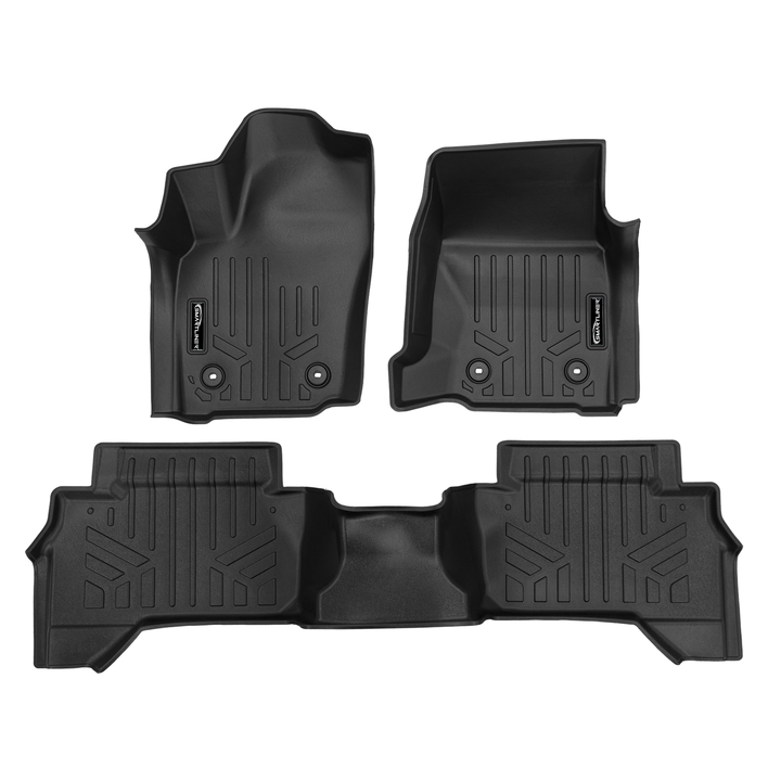SMARTLINER All Weather Custom Fit Floor Liner fits 2024+ Toyota Tacoma Double Cab