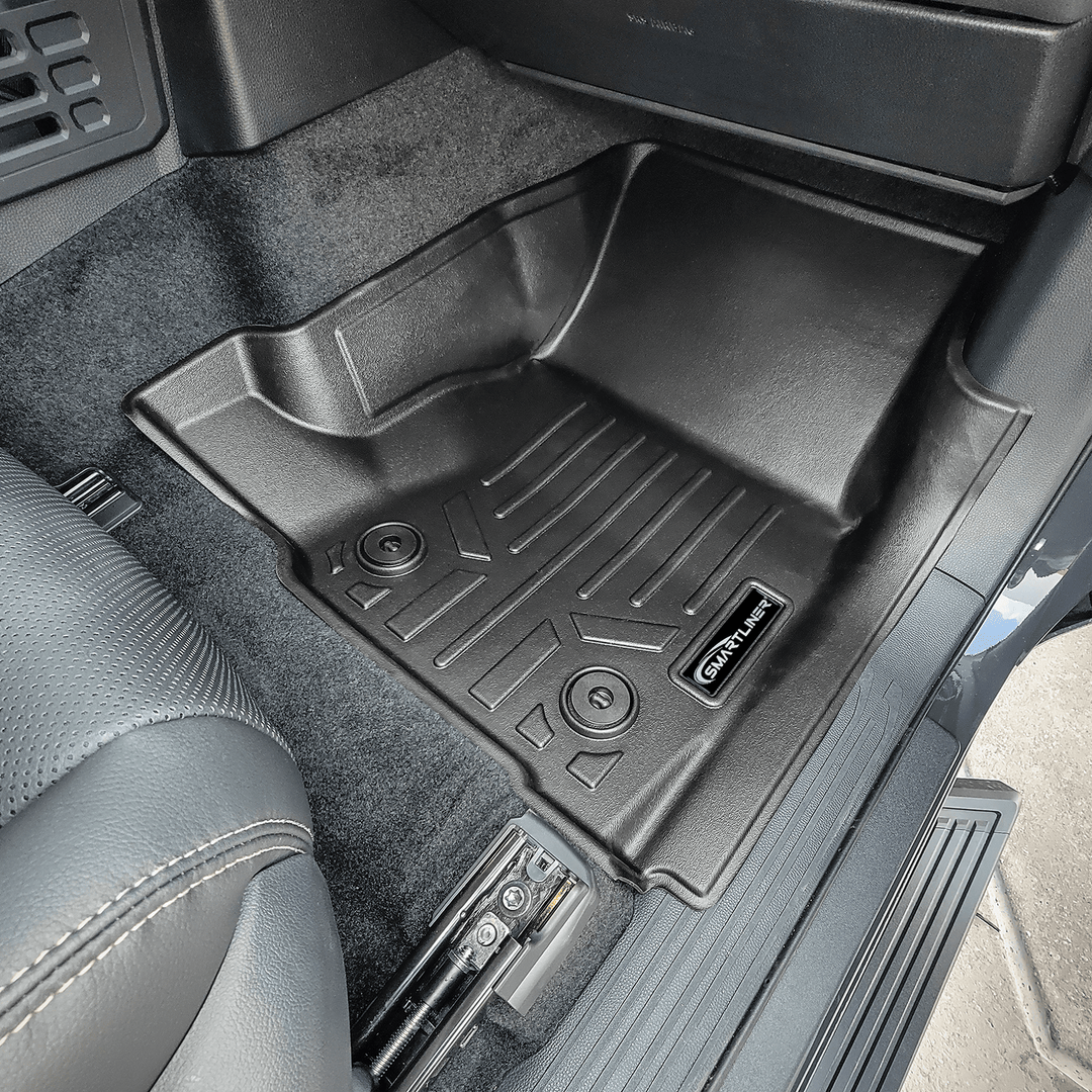 SMARTLINER All Weather Custom Fit Floor Liner fits 2024+ Toyota Tacoma Double Cab