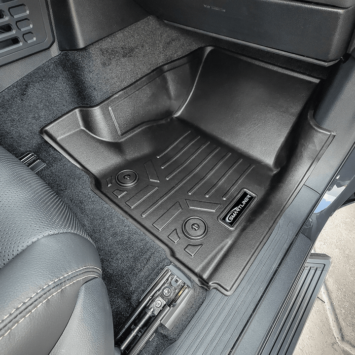 SMARTLINER All Weather Custom Fit Floor Liner fits 2024+ Toyota Tacoma Double Cab