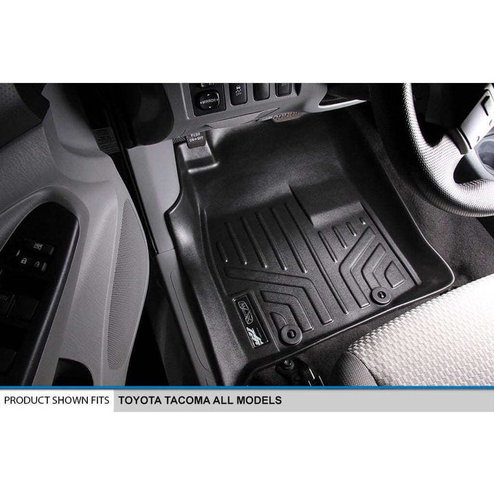 SMARTLINER Custom Fit Floor Liners Fits 2005-2011 Toyota Tacoma