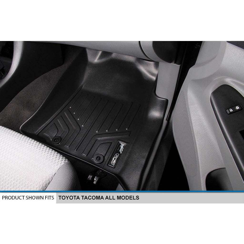SMARTLINER Custom Fit Floor Liners Fits 2005-2011 Toyota Tacoma