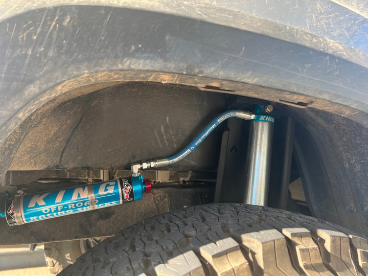 Rear Shock Relocation Towers Mid Travel For 2005-2023 Toyota Tacoma