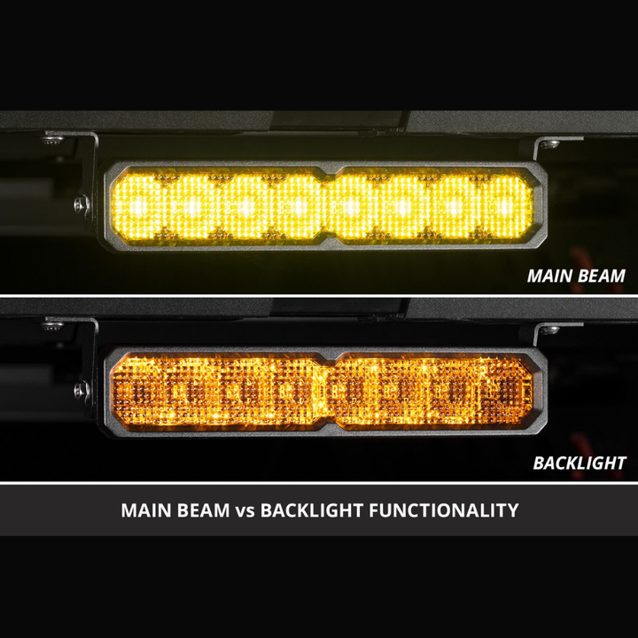 SS10 Yellow LED Light Bar
