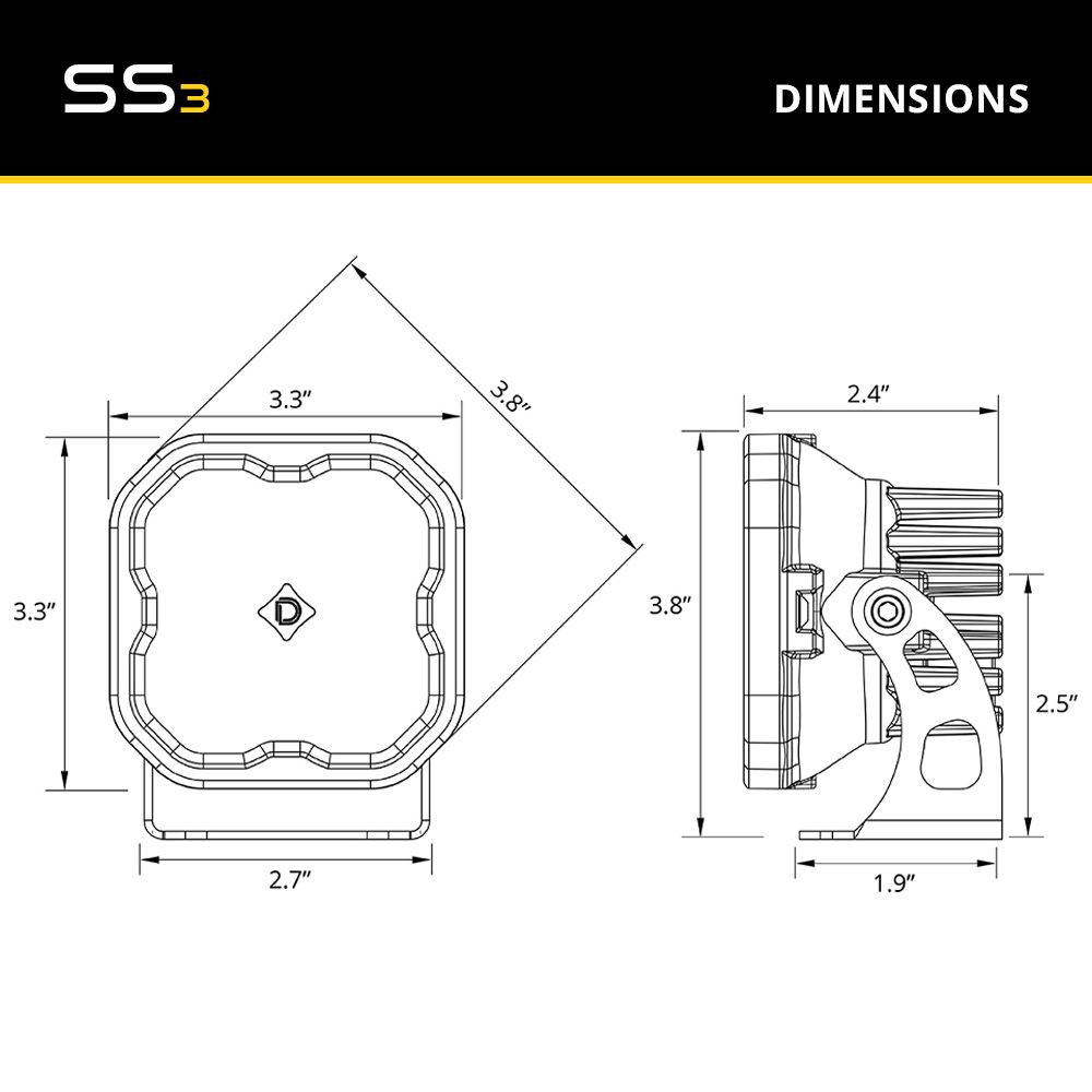 SS3 Infrared LED Pod (pair)