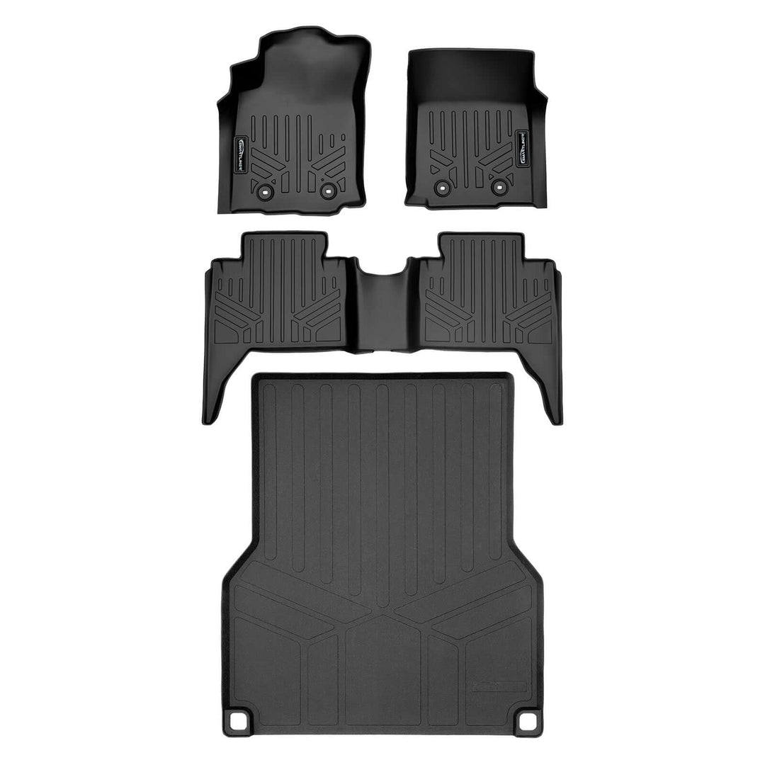 SmartCoverage™ Custom Fit Floor Liners Fits 2018-2023 Toyota Tacoma with Manual Transmission