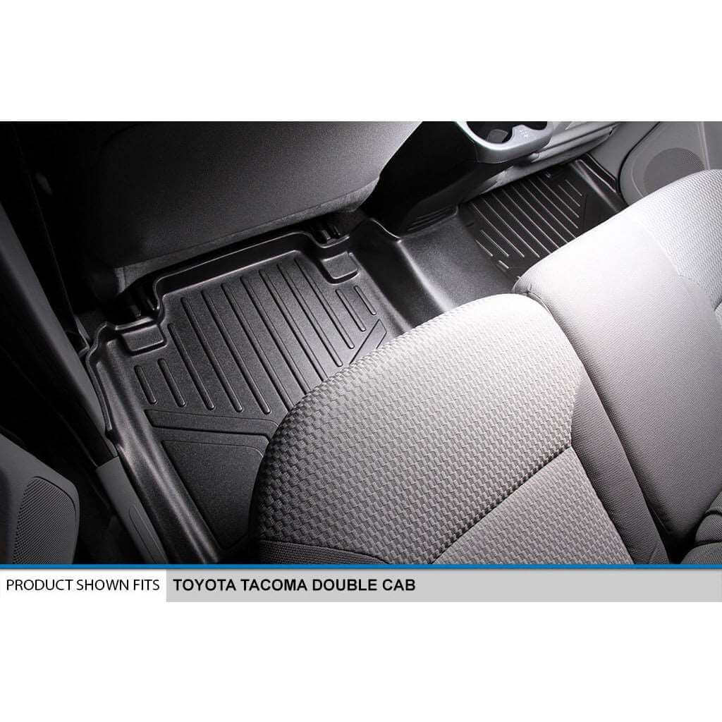 SmartCoverage™ Custom Fit Floor Liners fits 2005-2011 Toyota Tacoma Double Cab (Automatic Transmission)