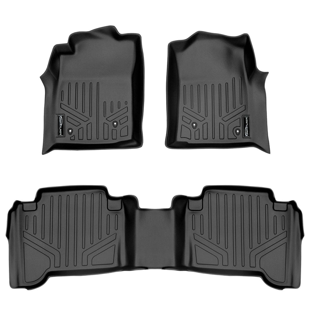 SmartCoverage™ Custom Fit Floor Liners fits 2005-2011 Toyota Tacoma Double Cab (Automatic Transmission)