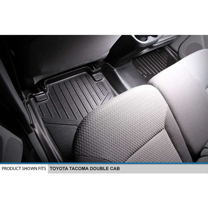 SmartCoverage™ Custom Fit Floor Liners fits 2005-2011 Toyota Tacoma Double Cab (Automatic Transmission)