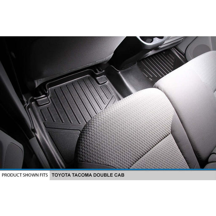 SmartCoverage™ Custom Fit Floor Liners fits 2012-2015 Toyota Tacoma Double Cab