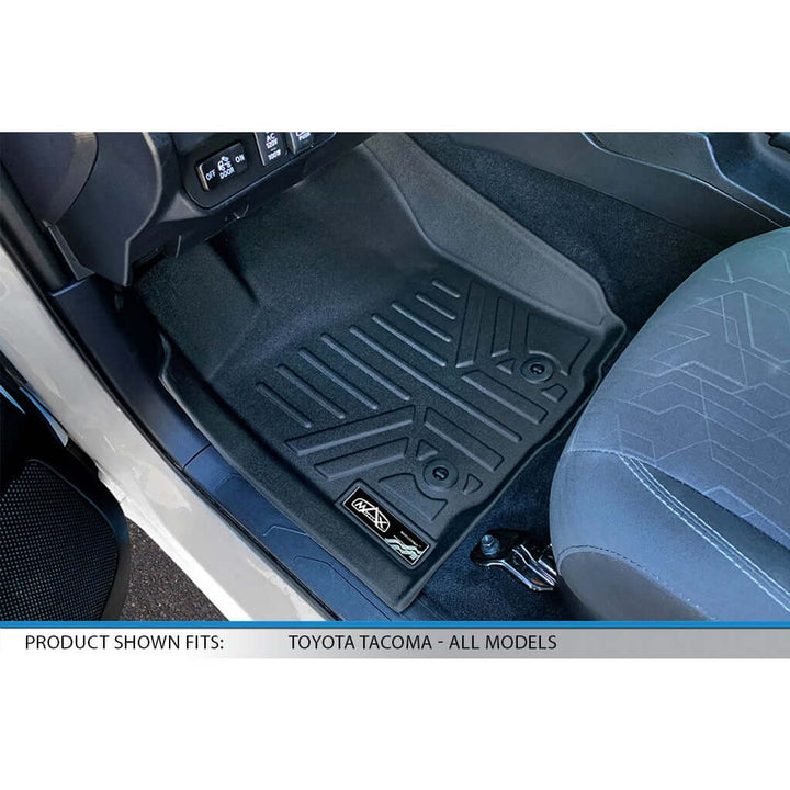 SmartCoverage™ Custom Fit Floor Liners fits 2016-2017 Toyota Tacoma Double Cab