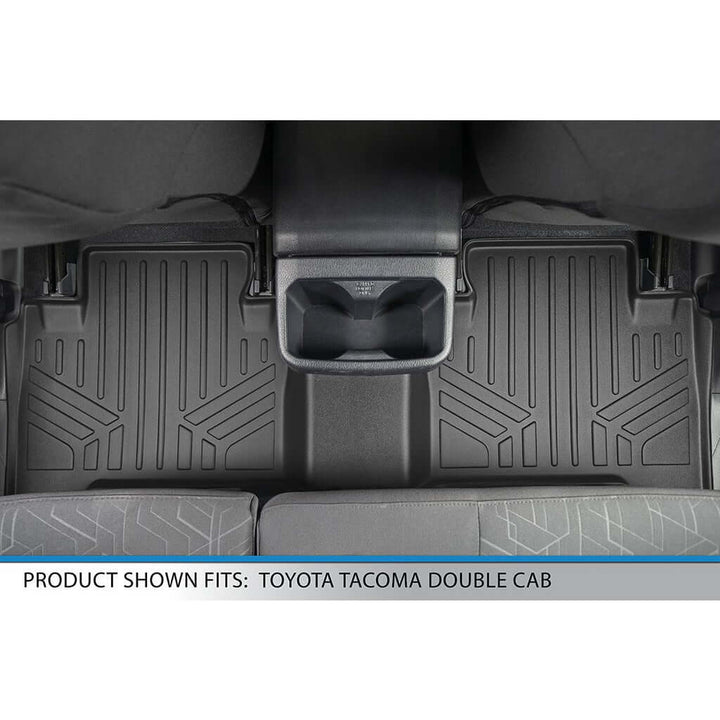 SmartCoverage™ Custom Fit Floor Liners fits 2016-2017 Toyota Tacoma Double Cab