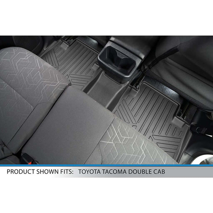 SmartCoverage™ Custom Fit Floor Liners fits 2016-2017 Toyota Tacoma Double Cab