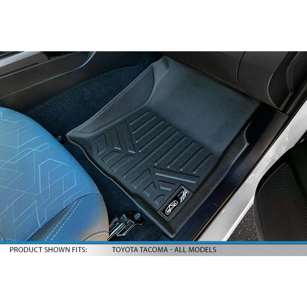 SmartCoverage™ Custom Fit Floor Liners fits 2016-2017 Toyota Tacoma Double Cab