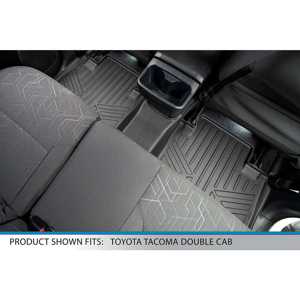SmartCoverage™ Custom Fit Floor Liners fits 2016-2017 Toyota Tacoma Double Cab
