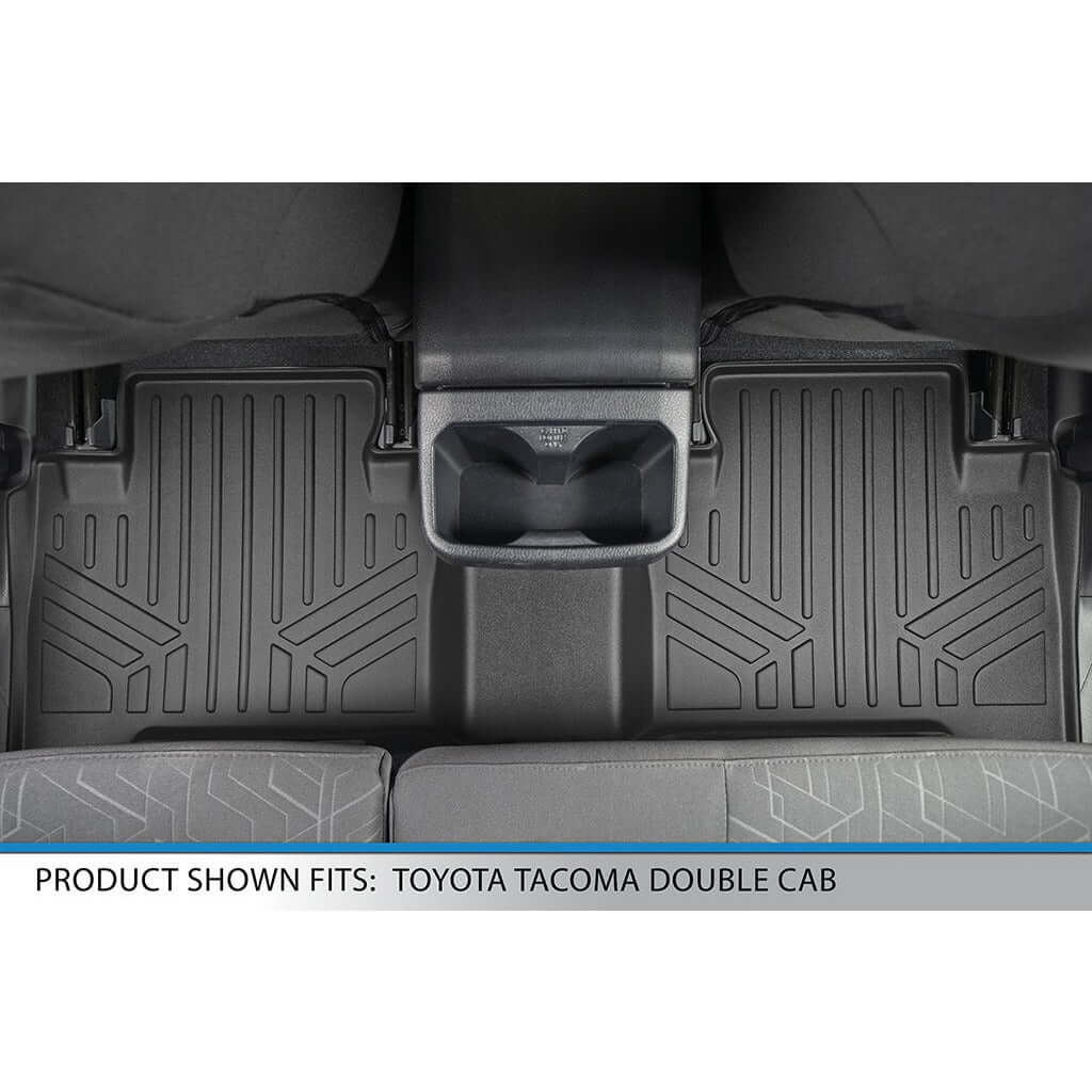 SmartCoverage™ Custom Fit Floor Liners fits 2016-2017 Toyota Tacoma Double Cab