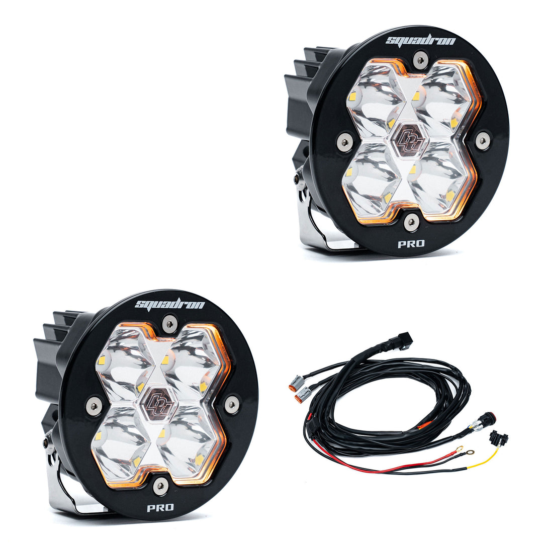 Squadron-R 2.0 Pro Black LED Auxiliary Light Pod Pair
