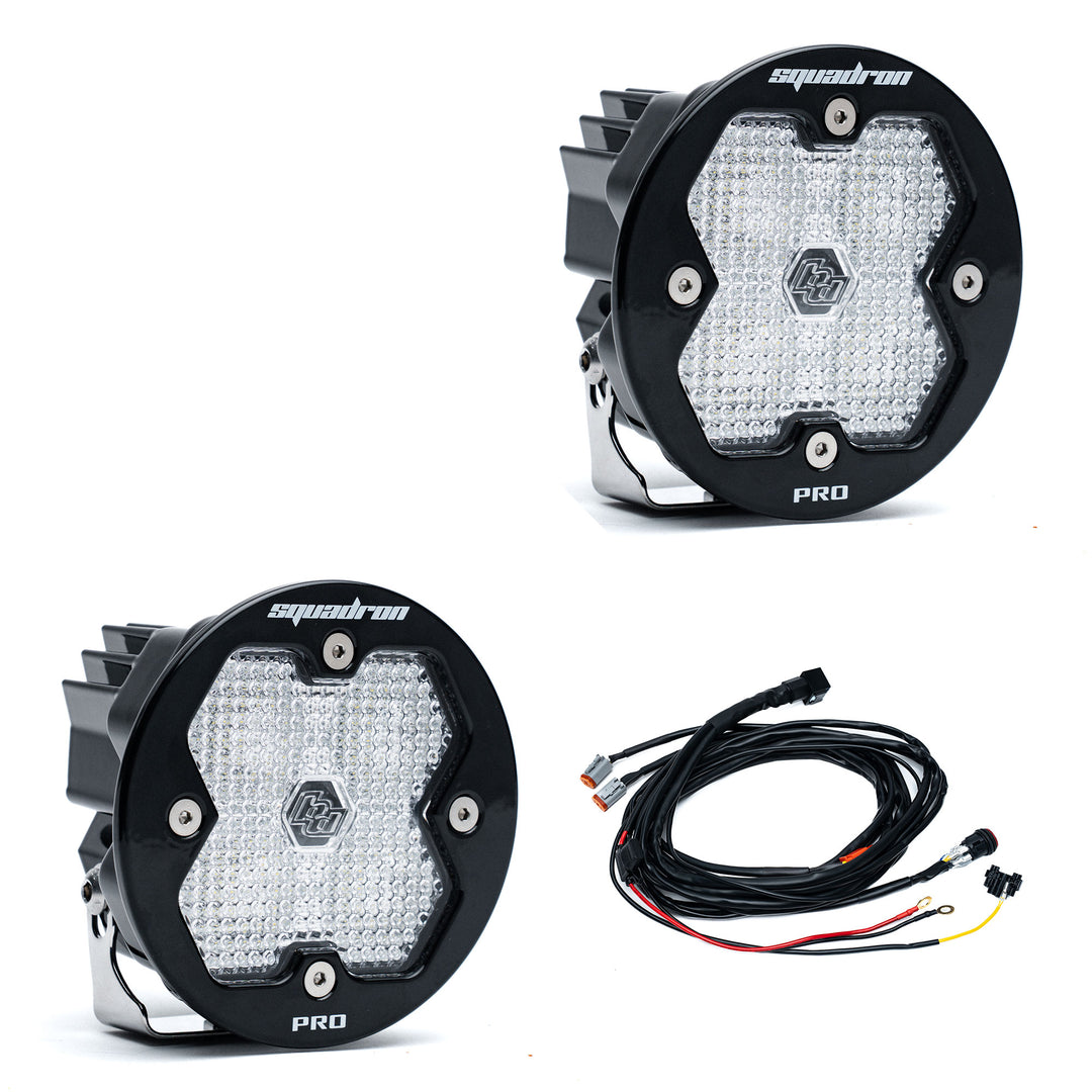 Squadron-R 2.0 Pro Black LED Auxiliary Light Pod Pair