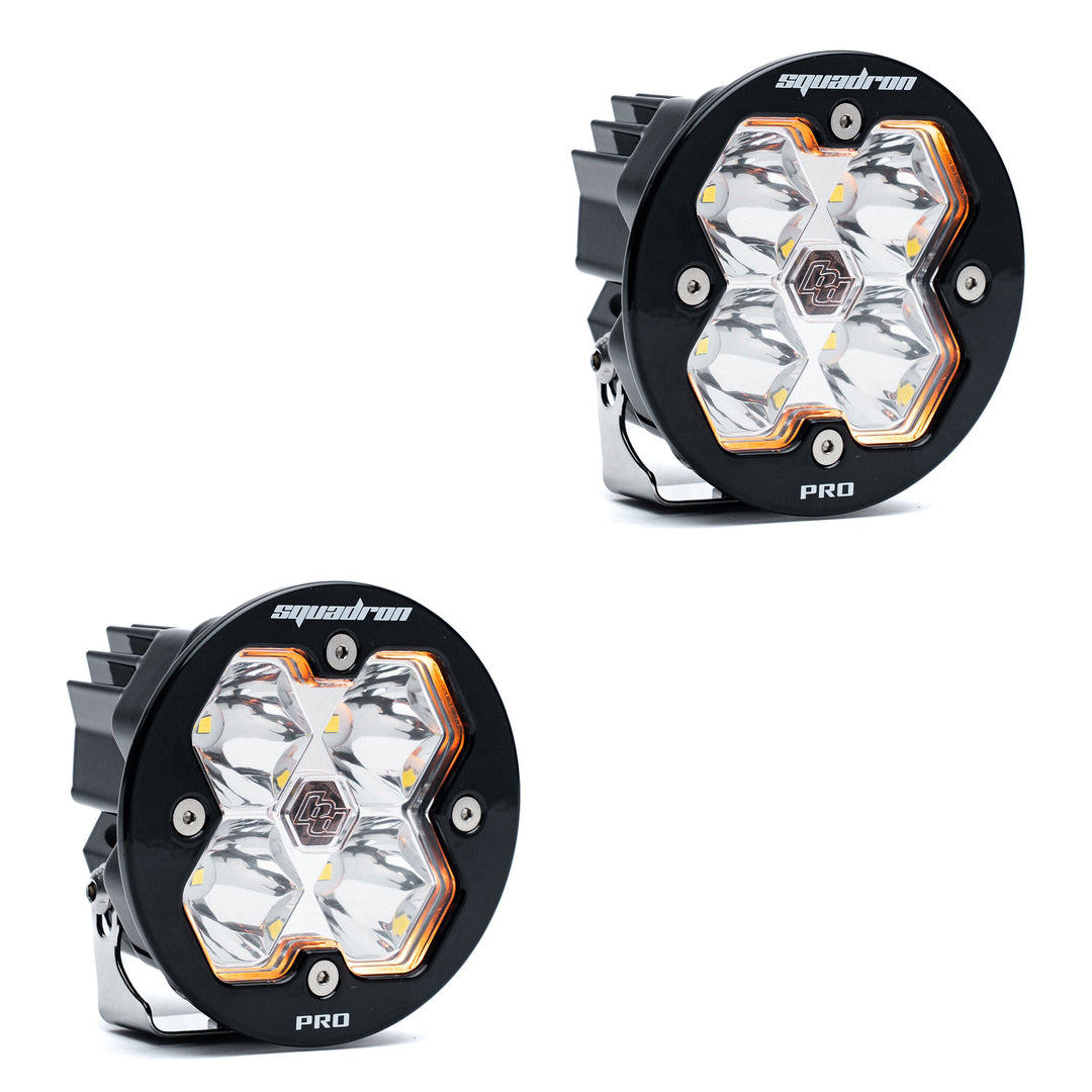 Squadron-R 2.0 Pro Black LED Auxiliary Light Pod Pair