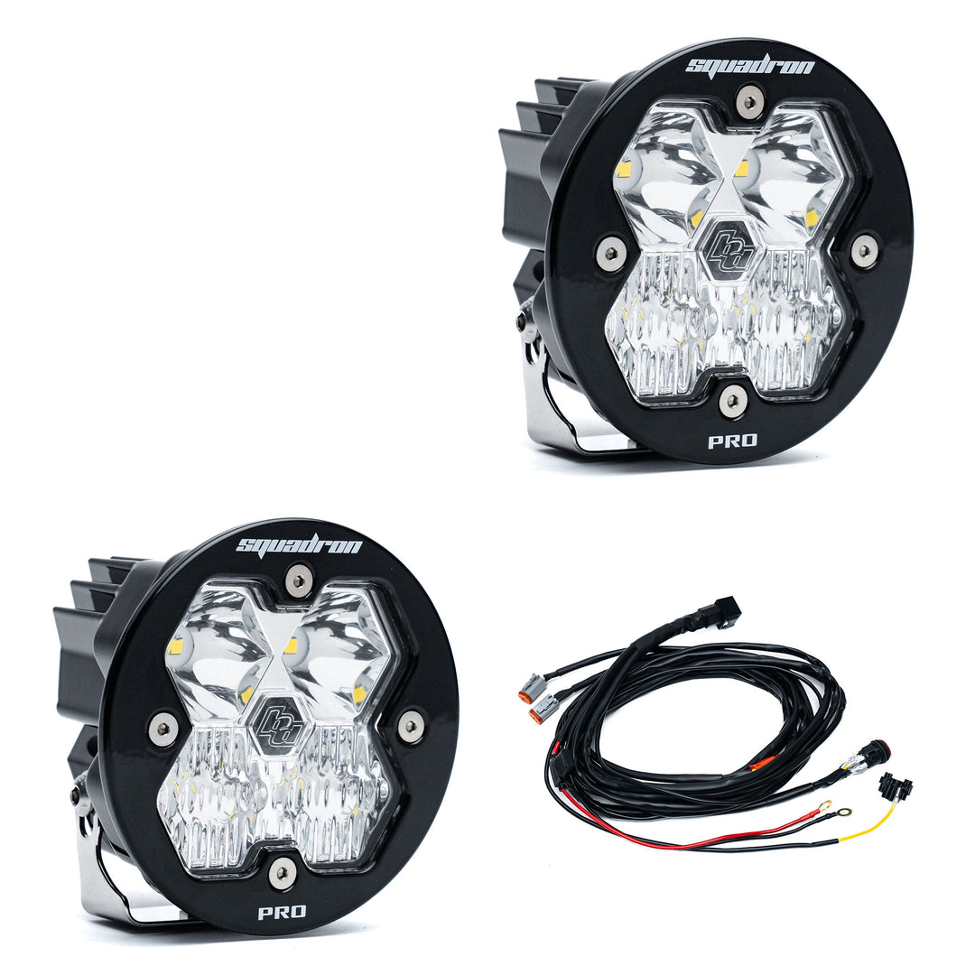 Squadron-R 2.0 Pro Black LED Auxiliary Light Pod Pair